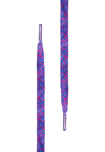 sznurowadła TUBELACES - ELEPHANT ROYAL/RED (140 cm)