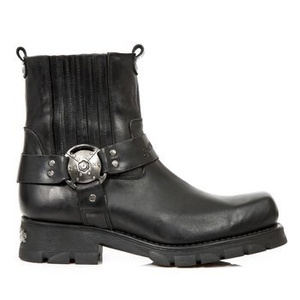 buty motocyklowe NEW ROCK ITALI NEGRO MOTORCYCLE NEGRO ACERO [7605-S1]