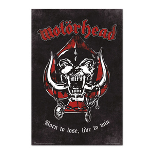 plakat MOTORHEAD - BORN TO LOSE