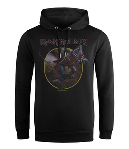 bluza IRON MAIDEN - TROOPER, AMPLIFIED z kapturem