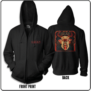 bluza MASTODON - TROPHY KILL, rozpinana z kapturem