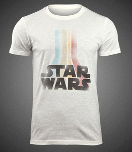koszulka STAR WARS - RETRO RAINBOW LOGO