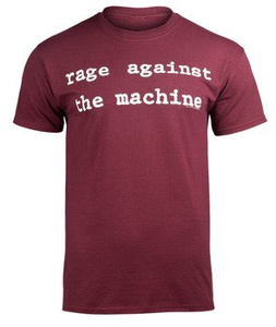 koszulka RAGE AGAINST THE MACHINE - MOLOTOV maroon