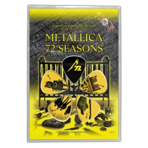 zestaw kostek do gitary METALLICA - 72 SEASONS (5 szt)