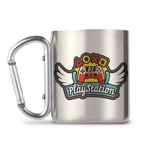 kubek metalowy z karabińczykiem PLAYSTATION - WINGS