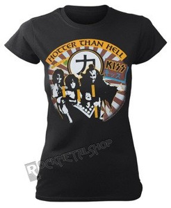 bluzka damska KISS - HOTTER THAN HELL