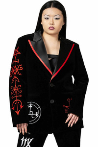 płaszcz/marynarka unisex KILLSTAR - BEELZEBUB