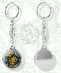 brelok STRAIGHT EDGE - IN YOUR FACE