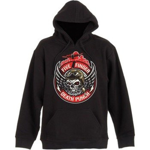 bluza FIVE FINGER DEATH PUNCH - BOMBER PATCH, kangurka z kapturem