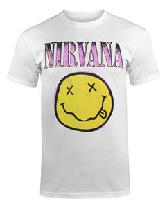 koszulka NIRVANA - XEROX SMILEY
