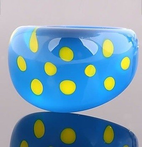 pierścień DOTS niebieski