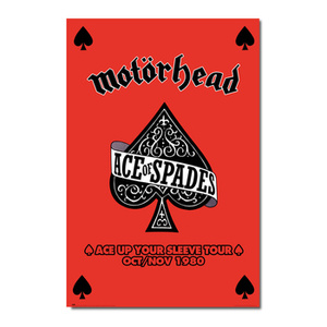 plakat MOTORHEAD - ACE UP YOUR SLEEVE TOUR