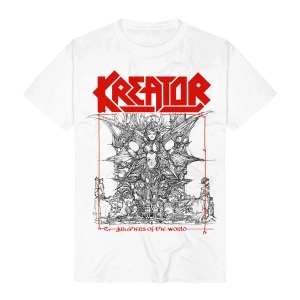 koszulka KREATOR - KRUSHERS OF THE WORLD TRACKLIST