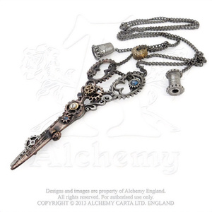 naszyjnik PINKINGTON'S PRECISION WARP-DISSECT, USZKODZONY