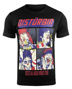 koszulka DISTURBIA - EXCESS ALL AREAS