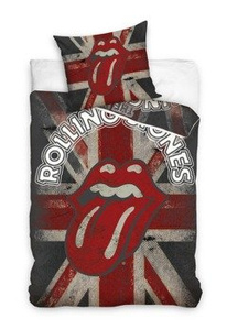 komplet pościelowy THE ROLLING STONES, kołdra (160*200) + poduszka (70*80)