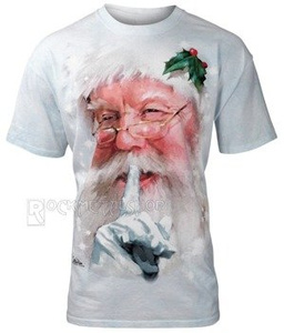 koszulka THE MOUNTAIN - SANTA MAGIC, barwiona