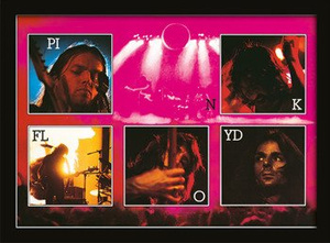 obraz w ramie PINK FLOYD - LIVE