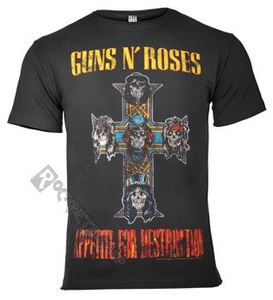koszulka GUNS N' ROSES - APPETITE FOR DESTRUCTION ciemnoszara