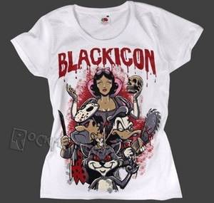 bluzka damska BLACK ICON - NIGHTMARE (DICON122 WHITE)