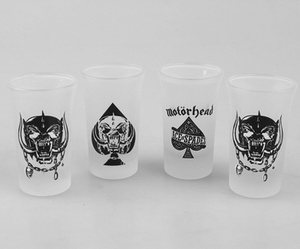 zestaw kieliszków MOTORHEAD FROSTED, 4 szt