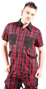 koszula DEAD THREADS - TARTAN