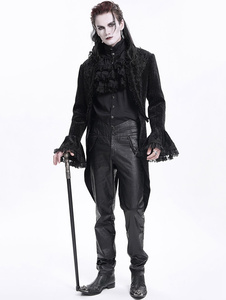 płaszcz męski DEVIL FASHION - BLACK VICTORIAN GOTHIC