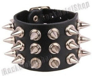 pieszczocha 3-rzędowa z ćwiekami SPIKE