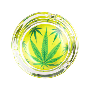 popielniczka szklana TRAWKA 20