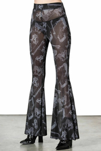 spodnie dzwony KILLSTAR - RADIANCE