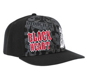 czapka BLACK HEART - MAD MIKE