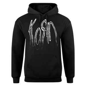 bluza KORN - LOGO, kangurka z kapturem