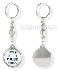 brelok BOYS NEED POLISH GIRLS