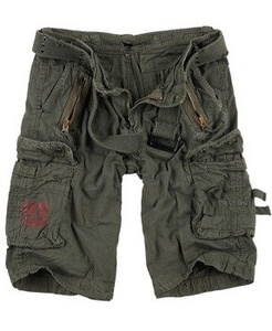 spodnie bojówki krótkie ROYAL SHORTS - ROYAL GREEN