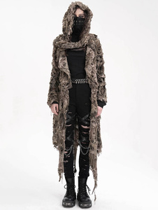 kardigan DEVIL FASHION - BROWN GOTHIC