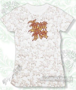 bluzka damska  IRON FIST - SKETCH  (WHITE)