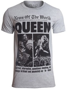 koszulka QUEEN - NOTW 40 FRONT PAGE