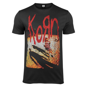 koszulka KORN - KORN ciemnoszara