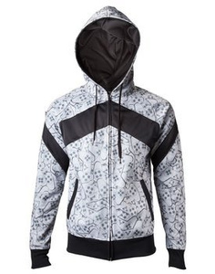 bluza PLAYSTATION - CONTROLLER, rozpinana, kaptur