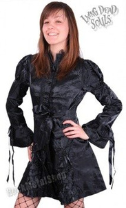 sukienka gotycka LIVING DEAD SOULS  (BLACK)