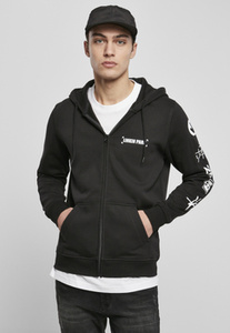 bluza LINKIN PARK - ANNIVERSARY LOGO, rozpinana z kapturem