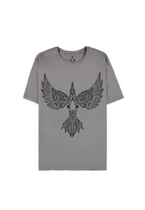 koszulka ASSASSIN'S CREED VALHALLA - BIG RAVEN szara