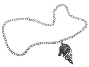 wisior + łańcuch WILK