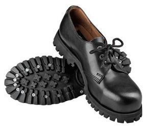 glany STEADY'S - 3 dziurki, czarne (T-REX/3/FULL)