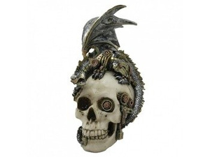 dekoracja STEEL WING SKULL