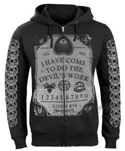 bluza AMENOMEN - OUIJA 2 rozpinana, z kapturem (OMEN026CR)