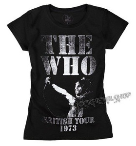 bluzka damska THE WHO - BRITISH TOUR 1973