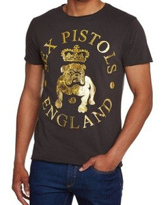 koszulka SEX PISTOLS - BULLDOG szara