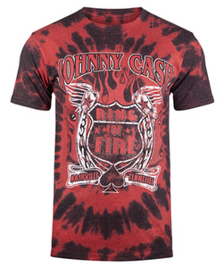 koszulka JOHNNY CASH - RING OF FIRE, barwiona