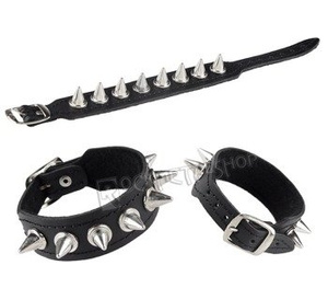 pieszczocha 1-rzędowa z ćwiekami SPIKE